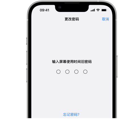 新城街道iPhone屏幕维修分享iPhone屏幕使用时间密码忘记了怎么办 