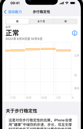 新城街道iPhone手机维修如何在iPhone开启'步行稳定性通知'
