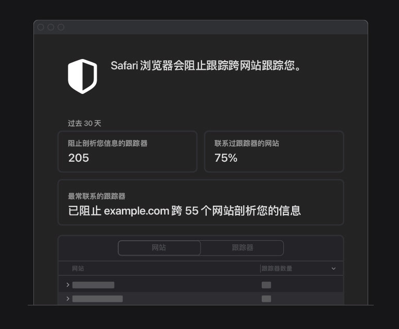 新城街道苹果手机维修分享如何在 Safari 浏览器中查看和打开隐私报告 